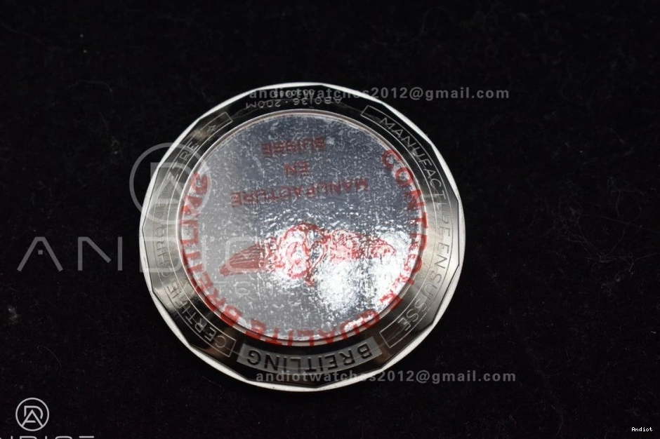 B01 Chronomat Best Bracelet Edition on Dial A7750 SS 1:1 Black 44mm SS BLSF 0423